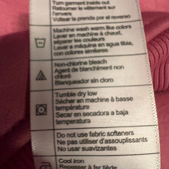 Carhartt Women's Magenta Hoodie - Picture 3 of 9